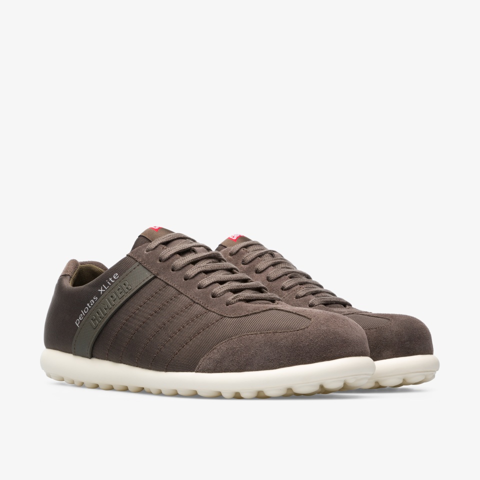 Camper Pelotas Xlite Dark Brown - Camper Mens Sneakers ||9015-BJZCG||